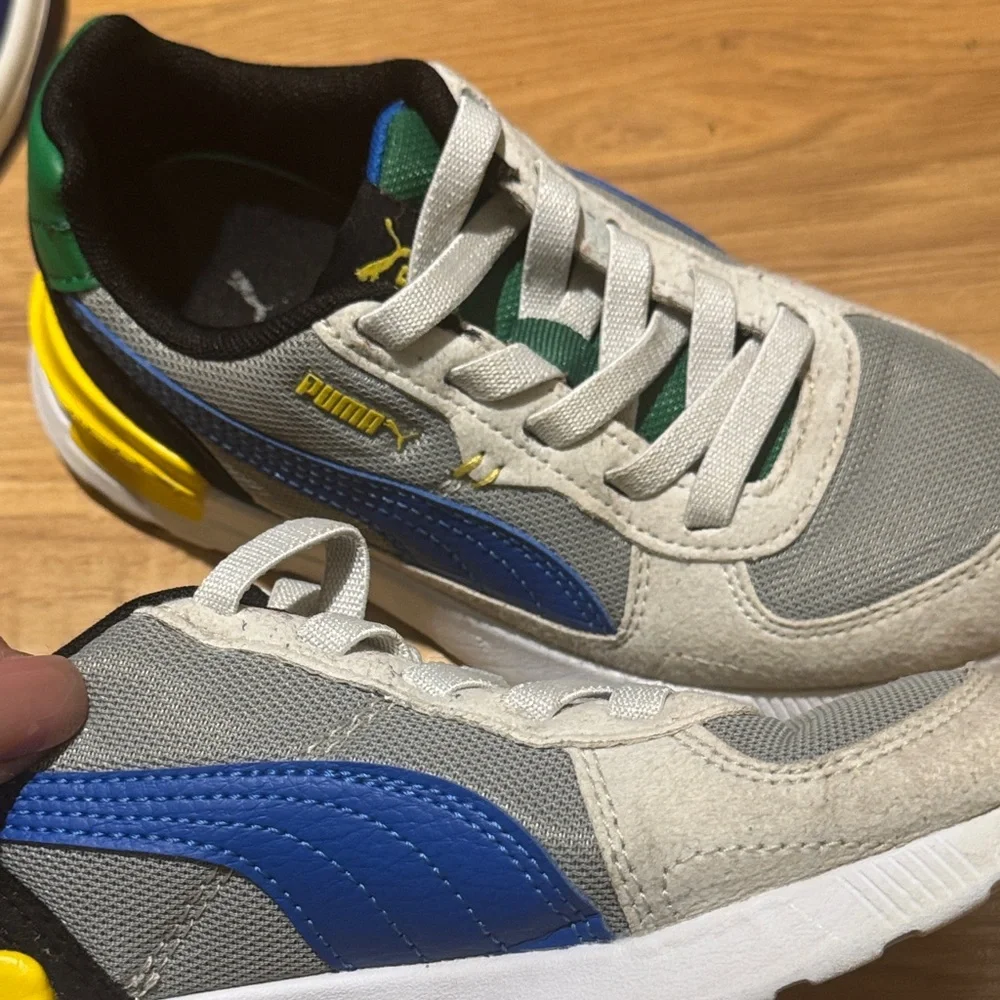 PUMA Graviton Ac Sneaker In Smokey Gray-royal-gray size 1